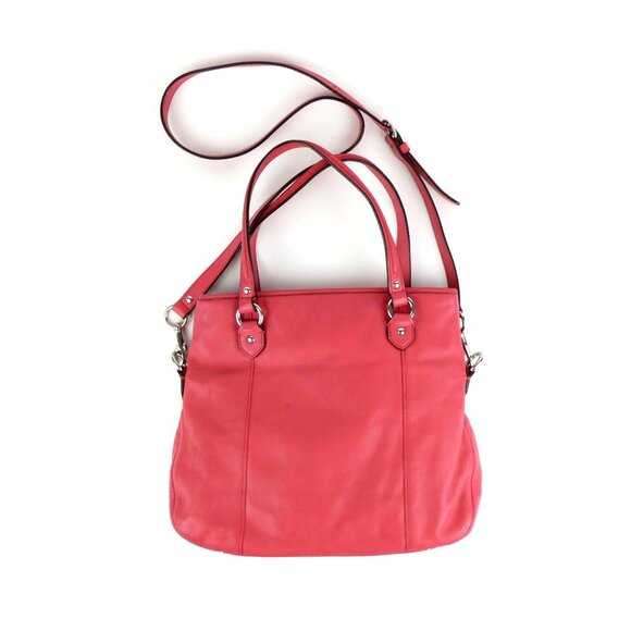 Coach Daisy Mia Coral Leather Shoulder Bag Crossbody Purse F23901 - Picture 6 of 16